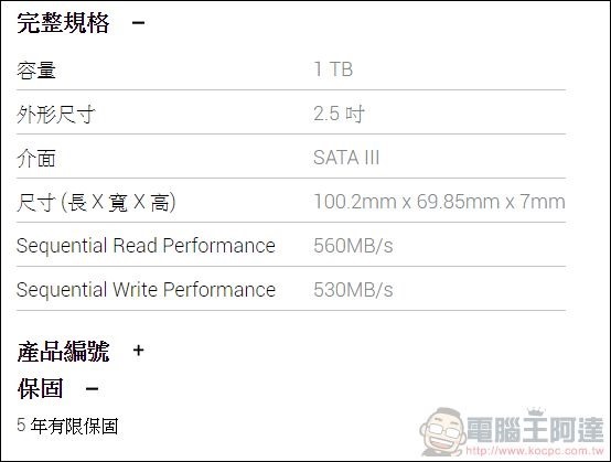 Western Digital WD Red SA500 NAS SATA SSD 開箱 - 27 Western Digital WD Red SA500 NAS SATA SSD 開箱 - 27