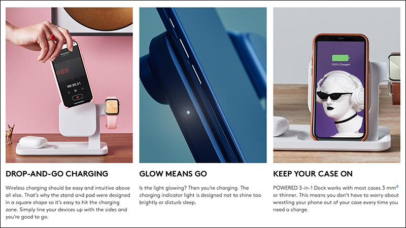 羅技 Logitech 推出三合一無線充電器,可同時為iPhone 、AirPods 、Apple Watch 充電 - 電腦王阿達 羅技 Logitech 推出三合一無線充電器,可同時為iPhone 、AirPods 、Apple Watch 充電 - 電腦王阿達