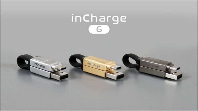 inCharge 6 開箱 - 長短都好用，萬物皆可充，小巧好攜帶的多功能傳輸線 - 電腦王阿達