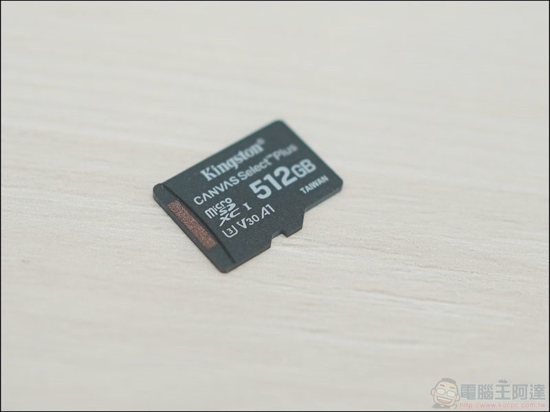 Kingston Canvas Select Plus V30 microSDXC 512GB 記憶卡 - 4