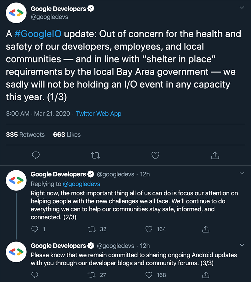 Google I/O 開發者大會因疫情取消 ，替代方案尚未公布（更新：全面取消） - 電腦王阿達