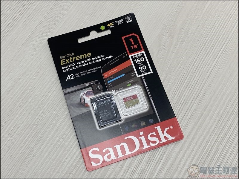 SanDisk Extreme microSDXC UHS-I V30 A2 1TB記憶卡開箱 (1) SanDisk Extreme microSDXC UHS-I V30 A2 1TB記憶卡開箱 (1)