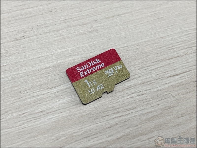 SanDisk Extreme microSDXC UHS-I V30 A2 1TB記憶卡開箱 (3) SanDisk Extreme microSDXC UHS-I V30 A2 1TB記憶卡開箱 (3)