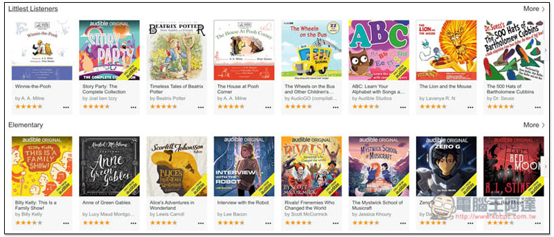 Amazon Audible 提供上百本有聲故事書免費聽 讓全球無法去學校的學生,在家也能繼續學習 - 電腦王阿達 Amazon Audible 提供上百本有聲故事書免費聽 讓全球無法去學校的學生,在家也能繼續學習 - 電腦王阿達