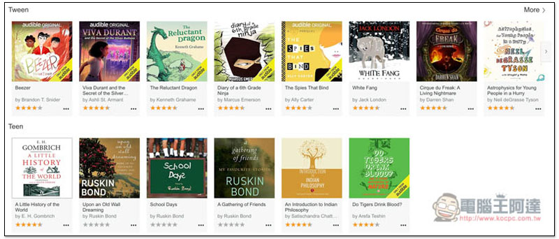 Amazon Audible 提供上百本有聲故事書免費聽 讓全球無法去學校的學生,在家也能繼續學習 - 電腦王阿達 Amazon Audible 提供上百本有聲故事書免費聽 讓全球無法去學校的學生,在家也能繼續學習 - 電腦王阿達