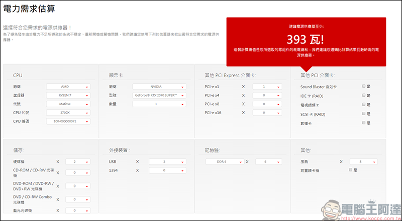 不知道組電腦該用多大的電供嗎?就讓微星來幫幫你 - 電腦王阿達 不知道組電腦該用多大的電供嗎?就讓微星來幫幫你 - 電腦王阿達