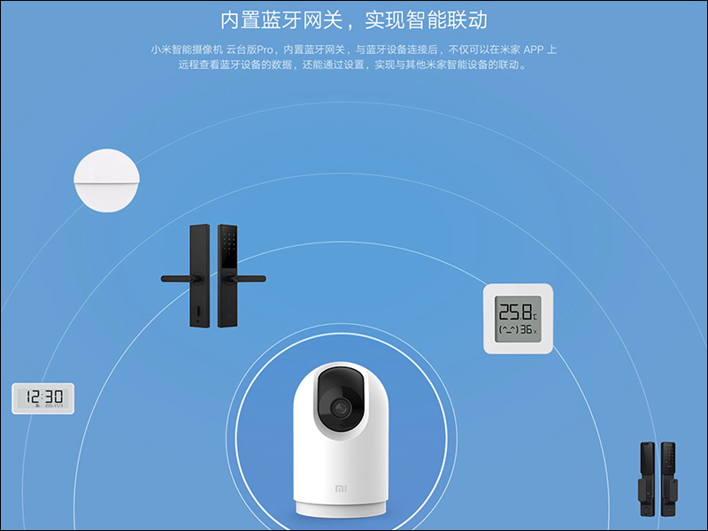 小米推出小米智慧攝影機雲台版 Pro 和雲台版 2K ，升級 2K 高畫質和 F1.4 大光圈 - 電腦王阿達