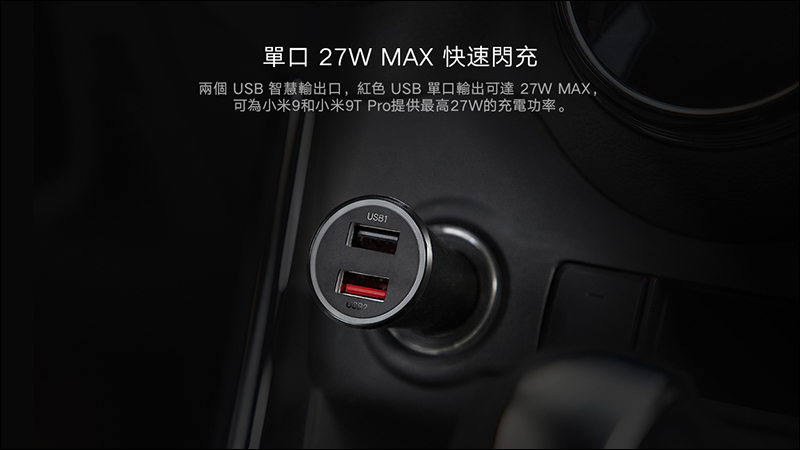 小米車用充電器 快充版 37W 台灣開賣:支援單口 27W 快充、雙口輸出,售價只要 265 元 - 電腦王阿達 小米車用充電器 快充版 37W 台灣開賣:支援單口 27W 快充、雙口輸出,售價只要 265 元 - 電腦王阿達
