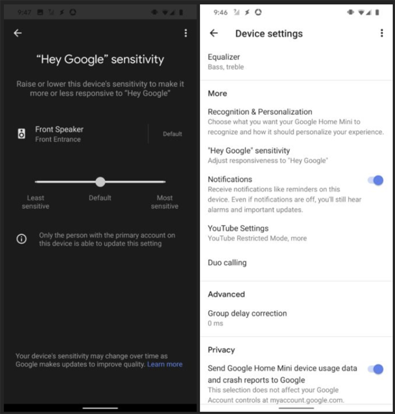 Google Home 總算可以調整「OK Google」敏感度了 - 電腦王阿達 Google Home 總算可以調整「OK Google」敏感度了 - 電腦王阿達