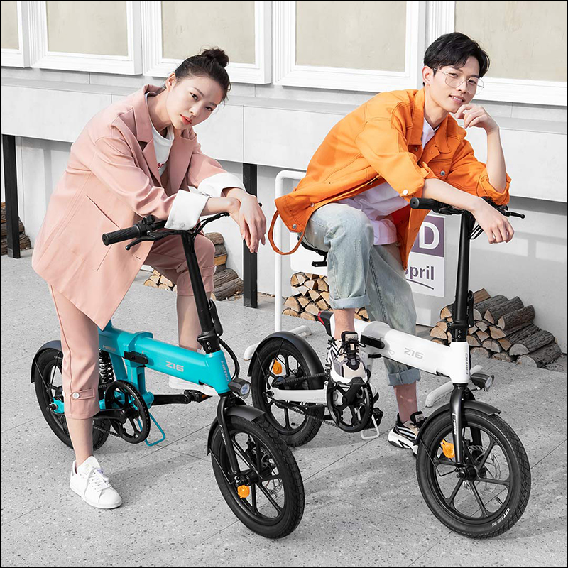 小米有品 HIMO Z16 折疊電動助力自行車 眾籌推出：採三段折疊車身設計、最高 80 公里電助力續航里程 - 電腦王阿達