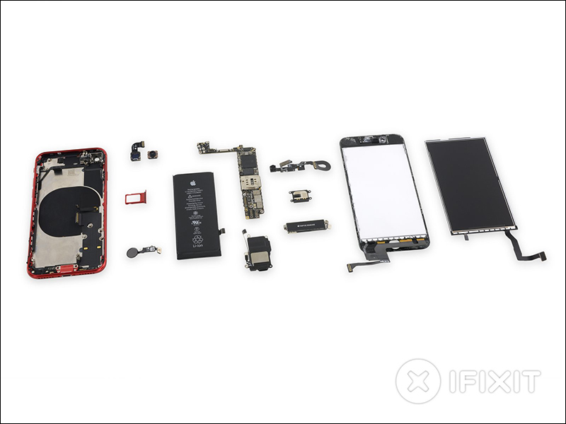 iFixit 拆解 iPhone SE (第 2 代)報告出爐,同時比較 iPhone 8 零件互換可能性 - 電腦王阿達 iFixit 拆解 iPhone SE (第 2 代)報告出爐,同時比較 iPhone 8 零件互換可能性 - 電腦王阿達