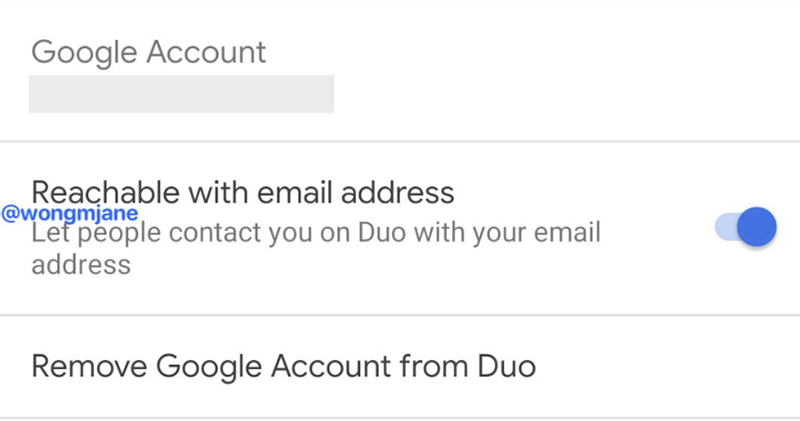 Google Duo 可能放寬以 Email 代替電話綁定帳號