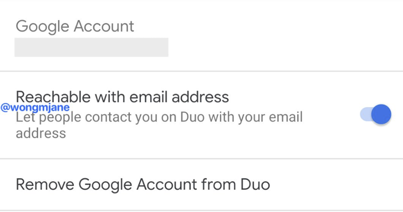 Google Duo 可能放寬以 Email 代替電話綁定帳號 Google Duo 可能放寬以 Email 代替電話綁定帳號
