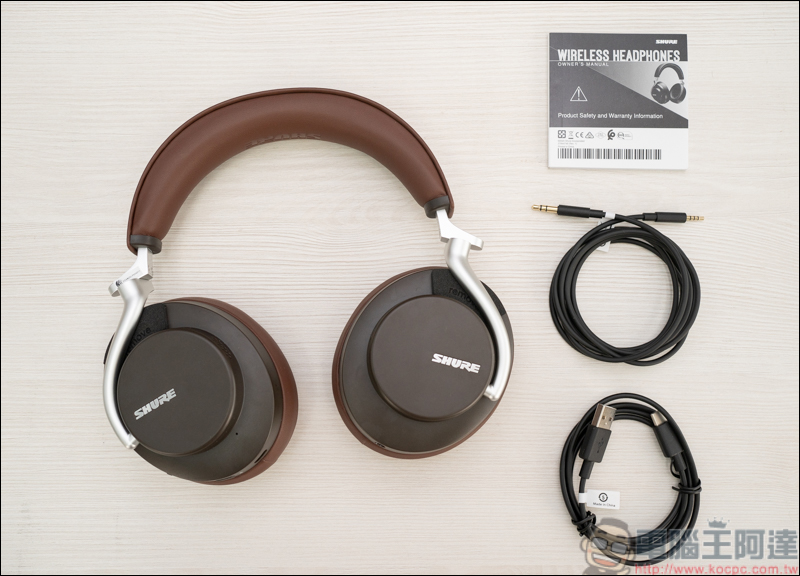 Shure AONIC 50無線降噪頭戴式耳機開箱動耳聽,同場加映AONIC 4 - 電腦王阿達 Shure AONIC 50無線降噪頭戴式耳機開箱動耳聽,同場加映AONIC 4 - 電腦王阿達