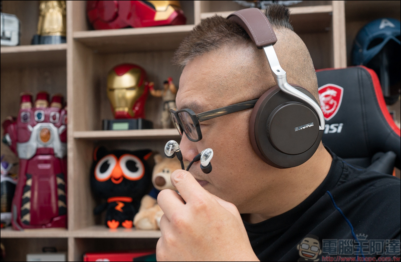 Shure AONIC 50無線降噪頭戴式耳機開箱動耳聽,同場加映AONIC 4 - 電腦王阿達 Shure AONIC 50無線降噪頭戴式耳機開箱動耳聽,同場加映AONIC 4 - 電腦王阿達