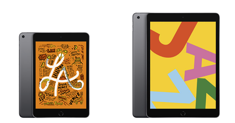 iPad 10.8 與「9 吋」iPad mini iPad 10.8 與「9 吋」iPad mini