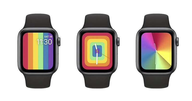 Apple Watch 再推彩虹版錶帶並帶來新錶面 ，期望為 LGBTQ 提供助力 - 電腦王阿達