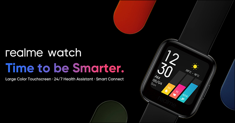 realme 品牌首款智慧手錶 realme Watch 將於 5/25 印度發表,後續也將在台上市 - 電腦王阿達 realme 品牌首款智慧手錶 realme Watch 將於 5/25 印度發表,後續也將在台上市 - 電腦王阿達