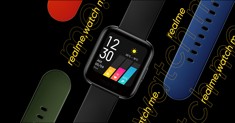 realme 品牌首款智慧手錶 realme Watch 將於 5/25 印度發表,後續也將在台上市 - 電腦王阿達 realme 品牌首款智慧手錶 realme Watch 將於 5/25 印度發表,後續也將在台上市 - 電腦王阿達