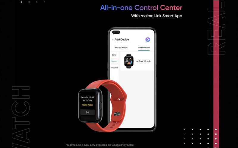 realme 品牌首款智慧手錶 realme Watch 將於 5/25 印度發表,後續也將在台上市 - 電腦王阿達 realme 品牌首款智慧手錶 realme Watch 將於 5/25 印度發表,後續也將在台上市 - 電腦王阿達