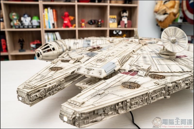 千年鷹號 Millennium Falcon 1:1 模型開箱 - 01 千年鷹號 Millennium Falcon 1:1 模型開箱 - 01