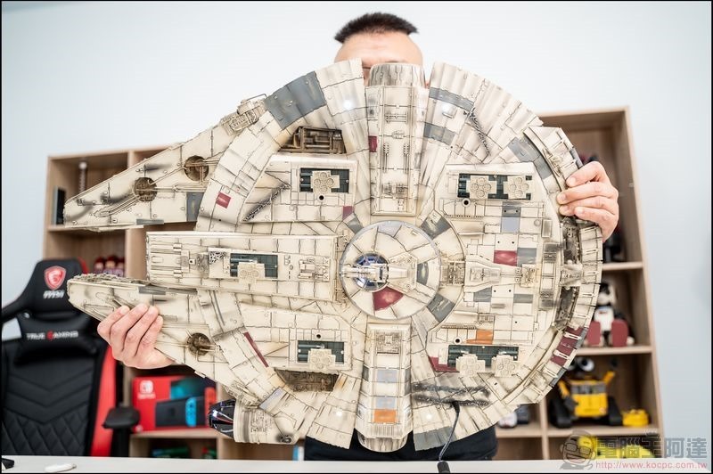 千年鷹號 Millennium Falcon 1:1 模型開箱 - 15 千年鷹號 Millennium Falcon 1:1 模型開箱 - 15