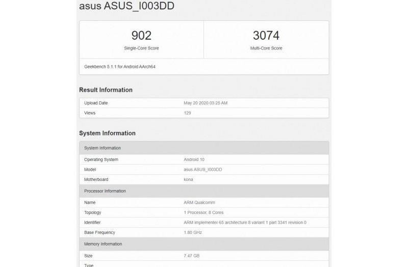 ASUS ROG Phone 3 要來了?跑分網站已現蹤(來看看分數有多威) - 電腦王阿達 ASUS ROG Phone 3 要來了?跑分網站已現蹤(來看看分數有多威) - 電腦王阿達