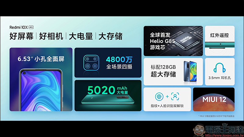 紅米 Redmi 發表中高階新機 Redmi 10X 系列,首搭載聯發科天璣820處理器、首批支持雙5G待機,售價約 6,733 元起 - 電腦王阿達 紅米 Redmi 發表中高階新機 Redmi 10X 系列,首搭載聯發科天璣820處理器、首批支持雙5G待機,售價約 6,733 元起 - 電腦王阿達
