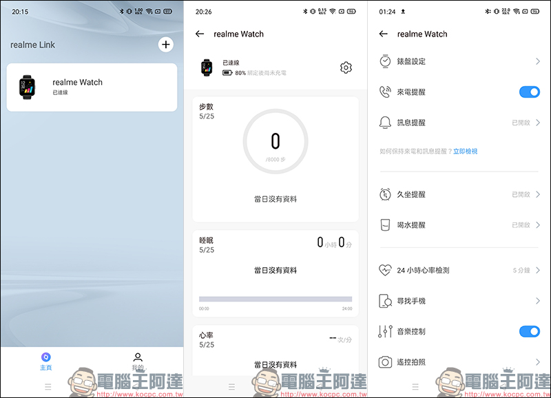 realme智慧手錶開箱動手玩:支援血氧濃度偵測、多項運動模式、音樂及拍照控制,健康和娛樂體驗一應俱全! - 電腦王阿達 realme智慧手錶開箱動手玩:支援血氧濃度偵測、多項運動模式、音樂及拍照控制,健康和娛樂體驗一應俱全! - 電腦王阿達