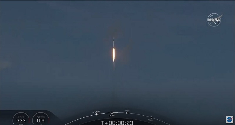 SpaceX與NASA合作 順利以天龍號太空船載人飛行升空 - 電腦王阿達 SpaceX與NASA合作 順利以天龍號太空船載人飛行升空 - 電腦王阿達