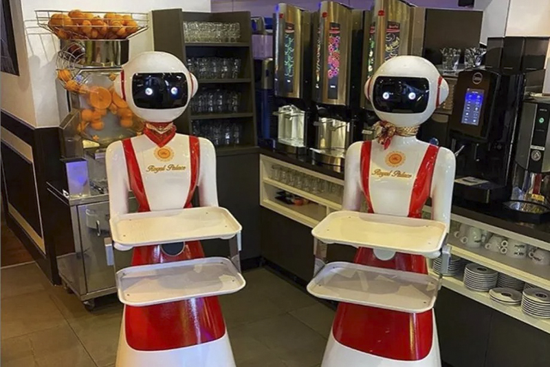 荷蘭餐廳採用機器人服務生來保持社交距離