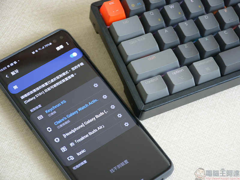 Keychron K6 超精簡 68 鍵機械式鍵盤 RGB 熱插拔軸開箱動手玩,雙模式、四系統宛如量身定做 - 電腦王阿達 Keychron K6 超精簡 68 鍵機械式鍵盤 RGB 熱插拔軸開箱動手玩,雙模式、四系統宛如量身定做 - 電腦王阿達