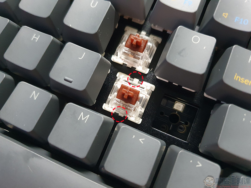 Keychron K6 超精簡 68 鍵機械式鍵盤 RGB 熱插拔軸開箱動手玩,雙模式、四系統宛如量身定做 - 電腦王阿達 Keychron K6 超精簡 68 鍵機械式鍵盤 RGB 熱插拔軸開箱動手玩,雙模式、四系統宛如量身定做 - 電腦王阿達