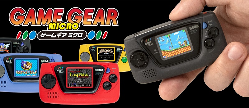SEGA 預定推出迷你復刻掌機「GAME GEAR micro」尺寸約一個手掌大 - 電腦王阿達