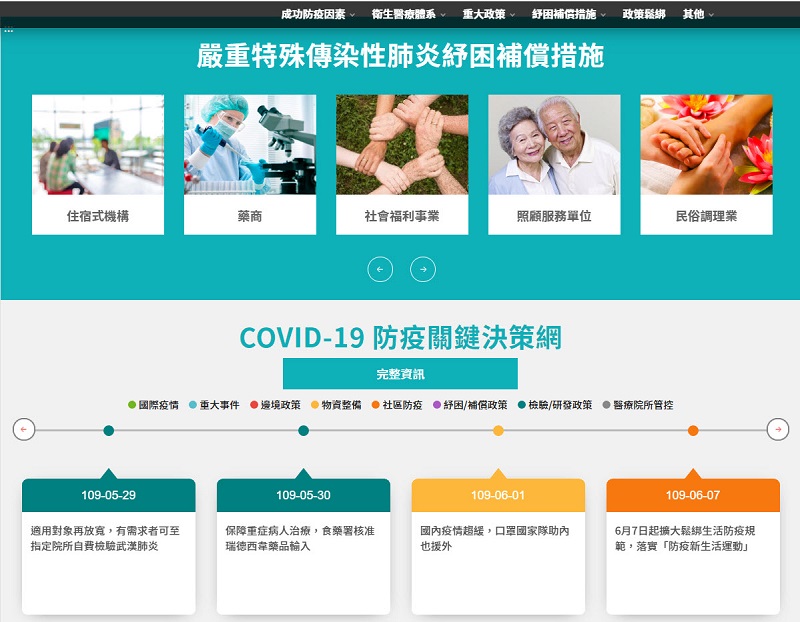 「COVID-19臺灣防疫關鍵決策網」上線 彙整台灣防疫政策及實行中措施 - 電腦王阿達 「COVID-19臺灣防疫關鍵決策網」上線 彙整台灣防疫政策及實行中措施 - 電腦王阿達