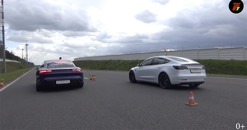 Tesla Model 3 再次對決 Porsche Taycan ,結果難過的是 Model S? - 電腦王阿達 Tesla Model 3 再次對決 Porsche Taycan ,結果難過的是 Model S? - 電腦王阿達