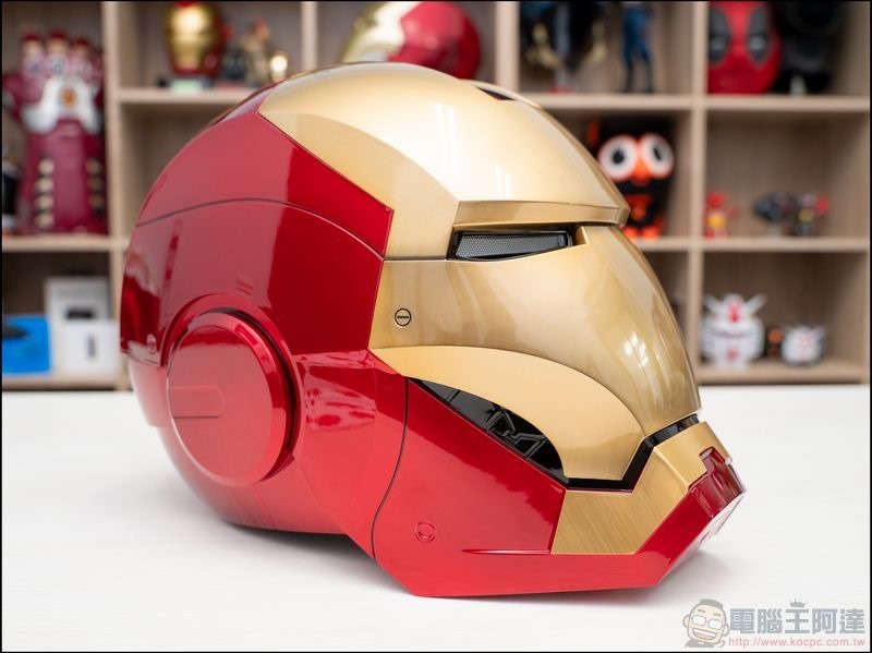 鋼鐵人 Iron Man Mark VII 頭盔開箱 - 03