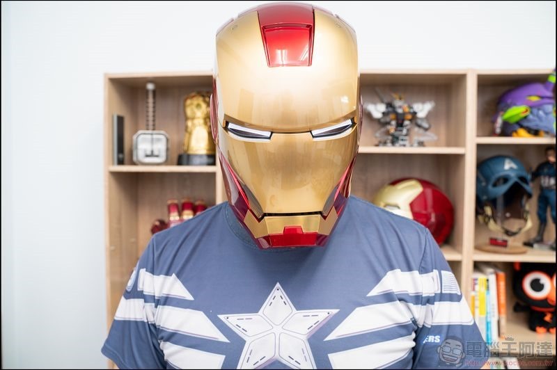 鋼鐵人 Iron Man Mark VII 頭盔開箱 - 05