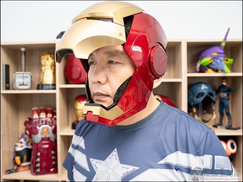 鋼鐵人 Iron Man Mark VII 頭盔開箱 - 06