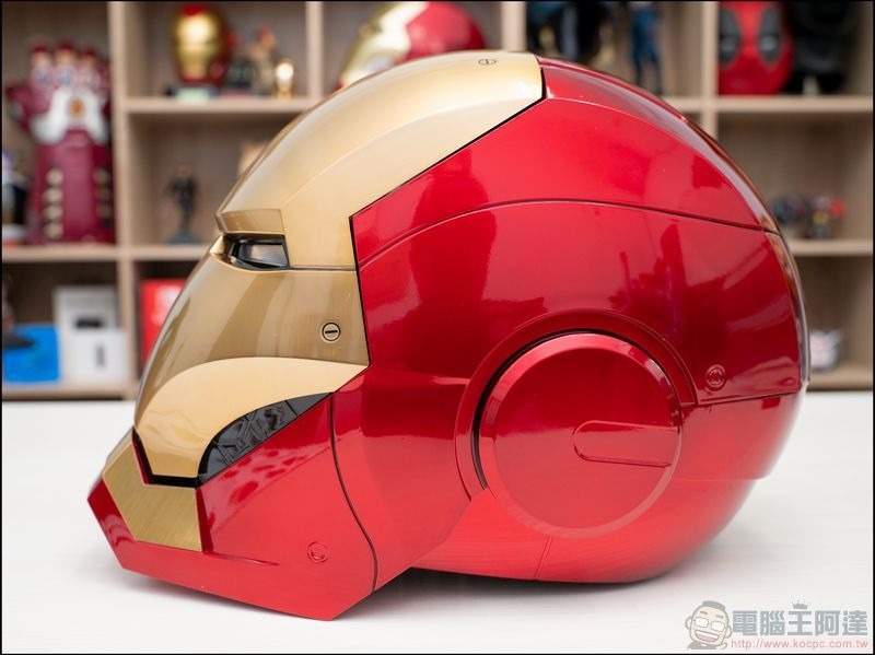 鋼鐵人 Iron Man Mark VII 頭盔開箱 - 08