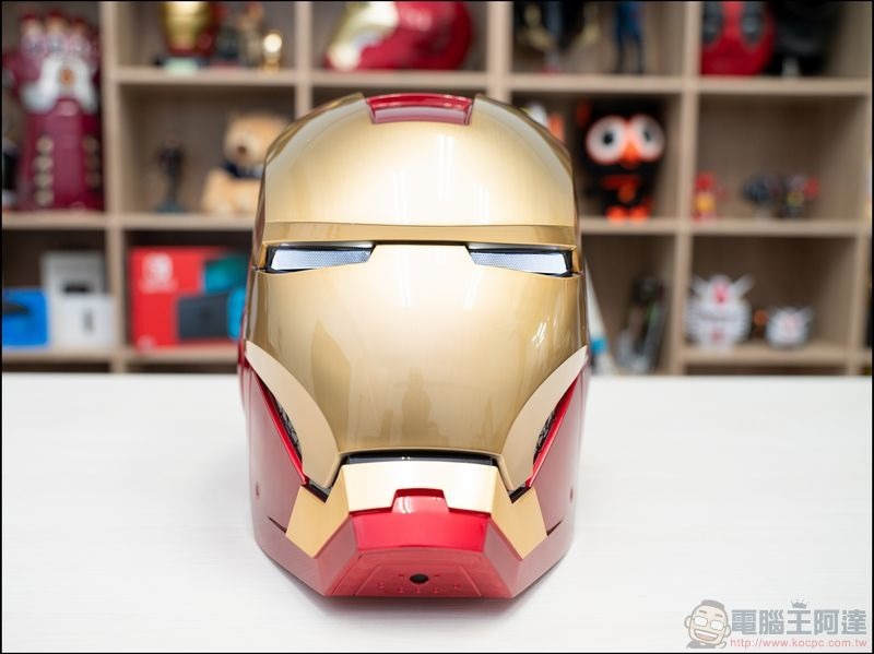 鋼鐵人 Iron Man Mark VII 頭盔開箱 - 09