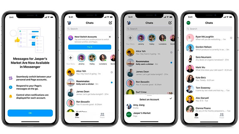 Facebook Messenger 增加業務收件匣功能，個人、商務切換更輕鬆 - 電腦王阿達