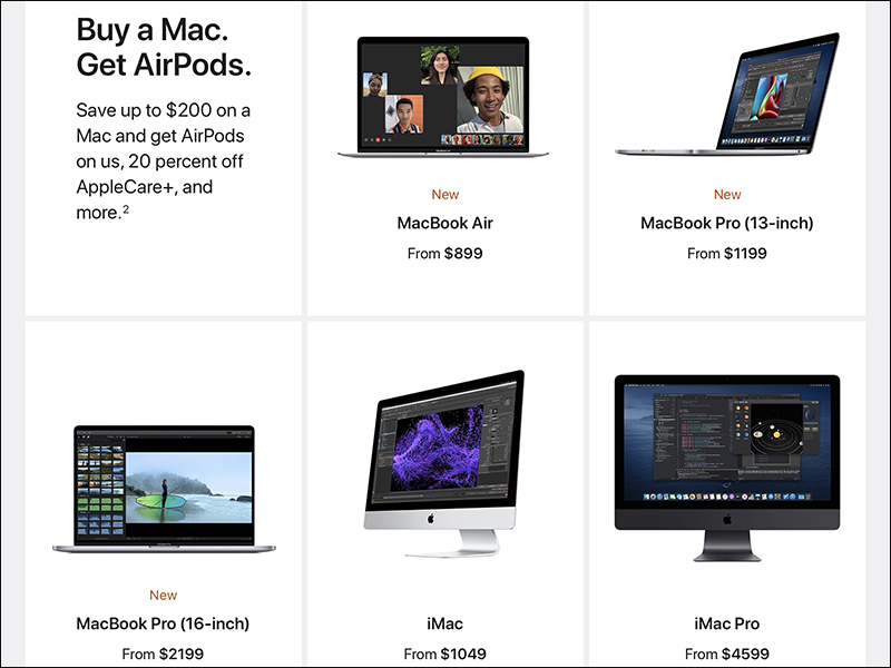 Apple 美國官網推 Back to School 2020 返校日教育優惠,今年改送 AirPods 藍牙耳機 - 電腦王阿達 Apple 美國官網推 Back to School 2020 返校日教育優惠,今年改送 AirPods 藍牙耳機 - 電腦王阿達