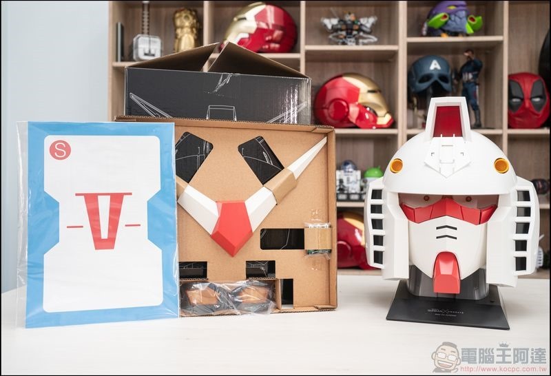 OWNDAYS RX-78 鋼彈頭型眼鏡盒 開箱 -4 OWNDAYS RX-78 鋼彈頭型眼鏡盒 開箱 -4