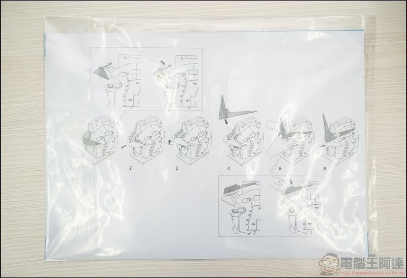 OWNDAYS RX-78 鋼彈頭型眼鏡盒 開箱 -5 OWNDAYS RX-78 鋼彈頭型眼鏡盒 開箱 -5