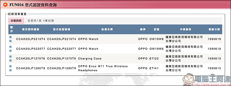 OPPO Watch 智慧手錶通過 NCC 認證,近期有望在台開賣 - 電腦王阿達 OPPO Watch 智慧手錶通過 NCC 認證,近期有望在台開賣 - 電腦王阿達