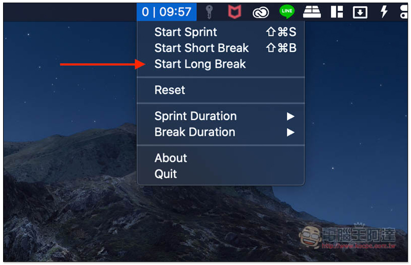 Sprints 操作簡單又好用的 Mac 免費番茄鐘 App,還能自訂時間 - 電腦王阿達 Sprints 操作簡單又好用的 Mac 免費番茄鐘 App,還能自訂時間 - 電腦王阿達