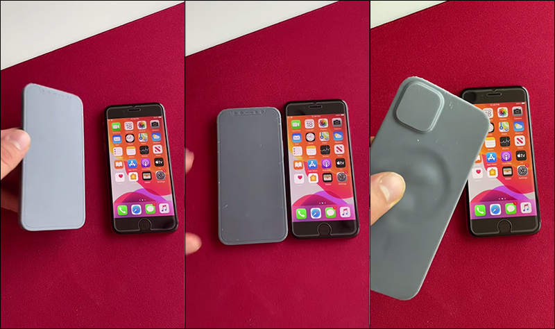 國外 YouTuber 製作 iPhone 12 模型與 iPhone SE 比對,機身尺寸竟然更小? - 電腦王阿達 國外 YouTuber 製作 iPhone 12 模型與 iPhone SE 比對,機身尺寸竟然更小? - 電腦王阿達