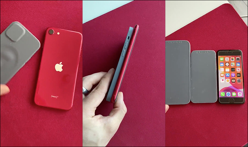 國外 YouTuber 製作 iPhone 12 模型與 iPhone SE 比對,機身尺寸竟然更小? - 電腦王阿達 國外 YouTuber 製作 iPhone 12 模型與 iPhone SE 比對,機身尺寸竟然更小? - 電腦王阿達