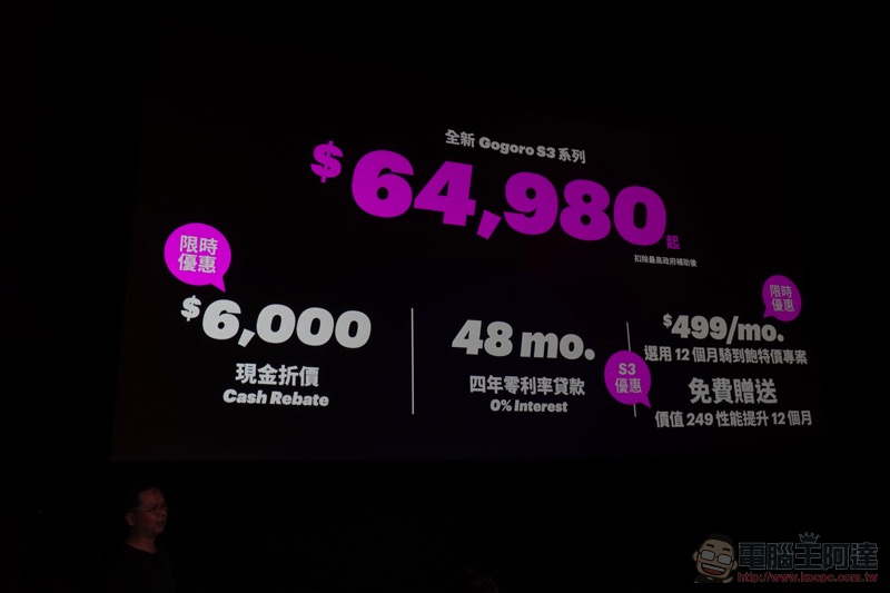 Gogoro S3 / S3 ABS 登場:買菜車居然變身徹頭徹尾性能車款(想不到吧) - 電腦王阿達 Gogoro S3 / S3 ABS 登場:買菜車居然變身徹頭徹尾性能車款(想不到吧) - 電腦王阿達
